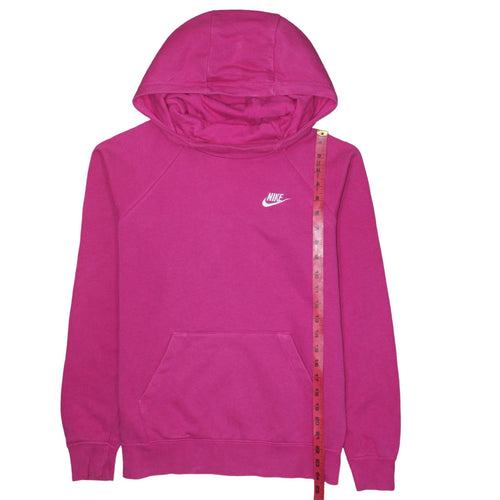 Nike Women’s Pink Pullover Hoodie Small Cotton Blend Casual
