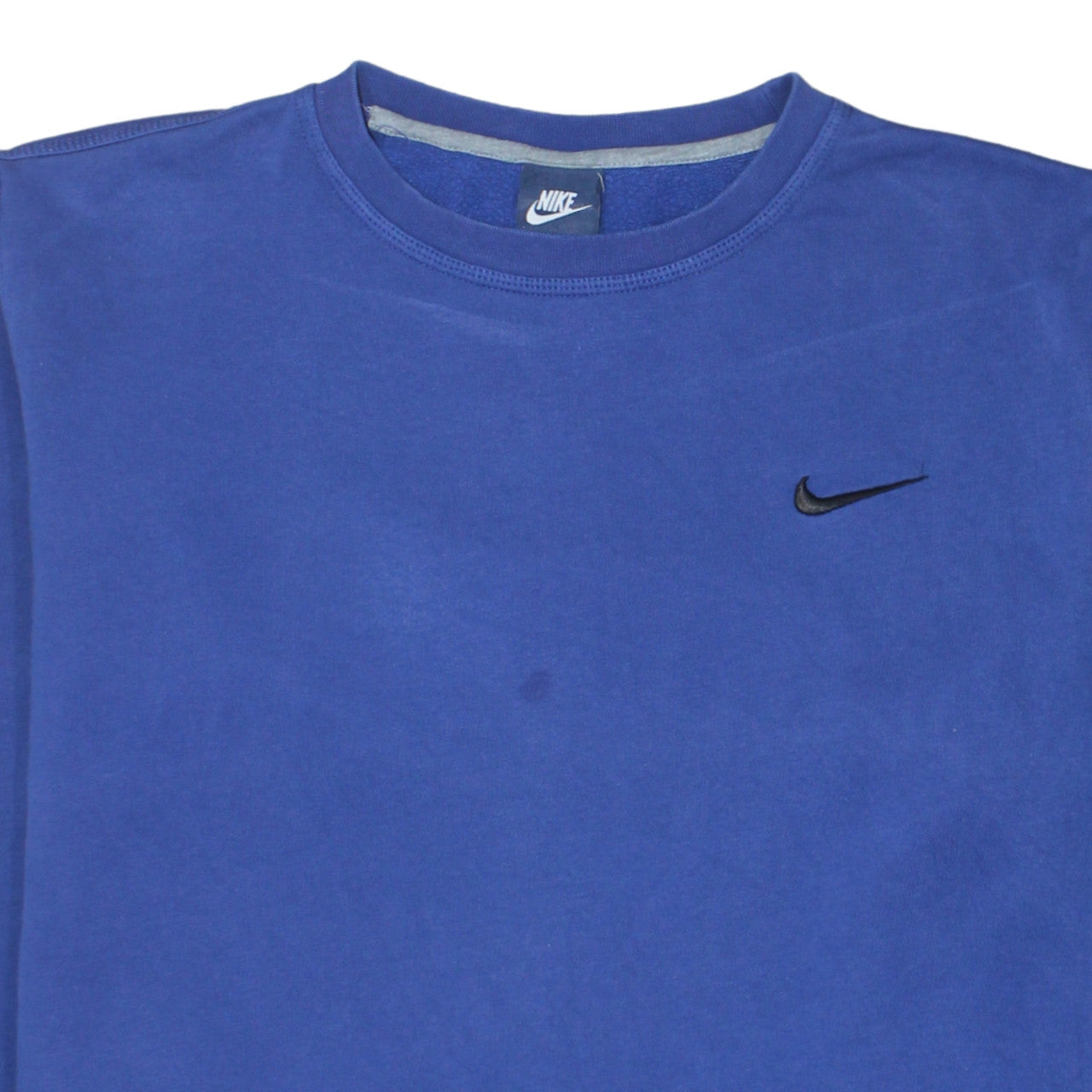 Nike Men's Blue Crew Neck Pullover Sweatshirt Size L