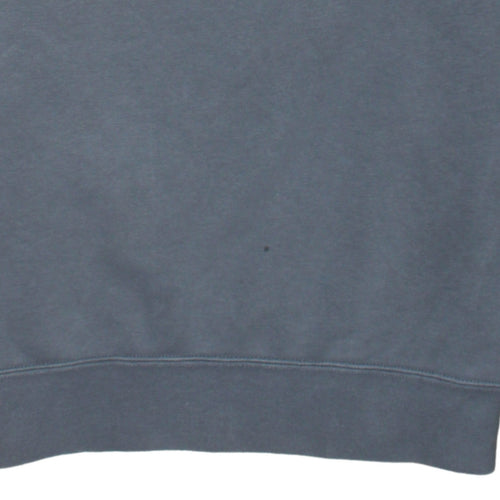 Nike Men’s Grey Logo Pullover Sweatshirt M Crew Neck Sportswear