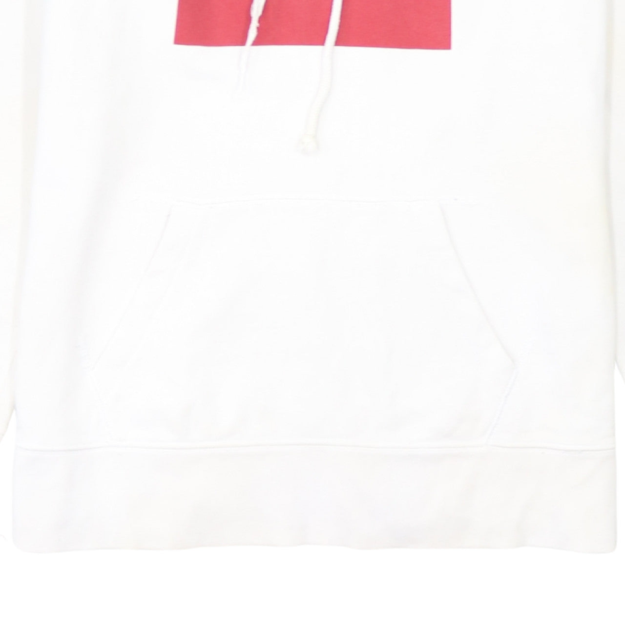 Levi's Men's White Pullover Hoodie M Classic Logo Fleece Sweatshirt