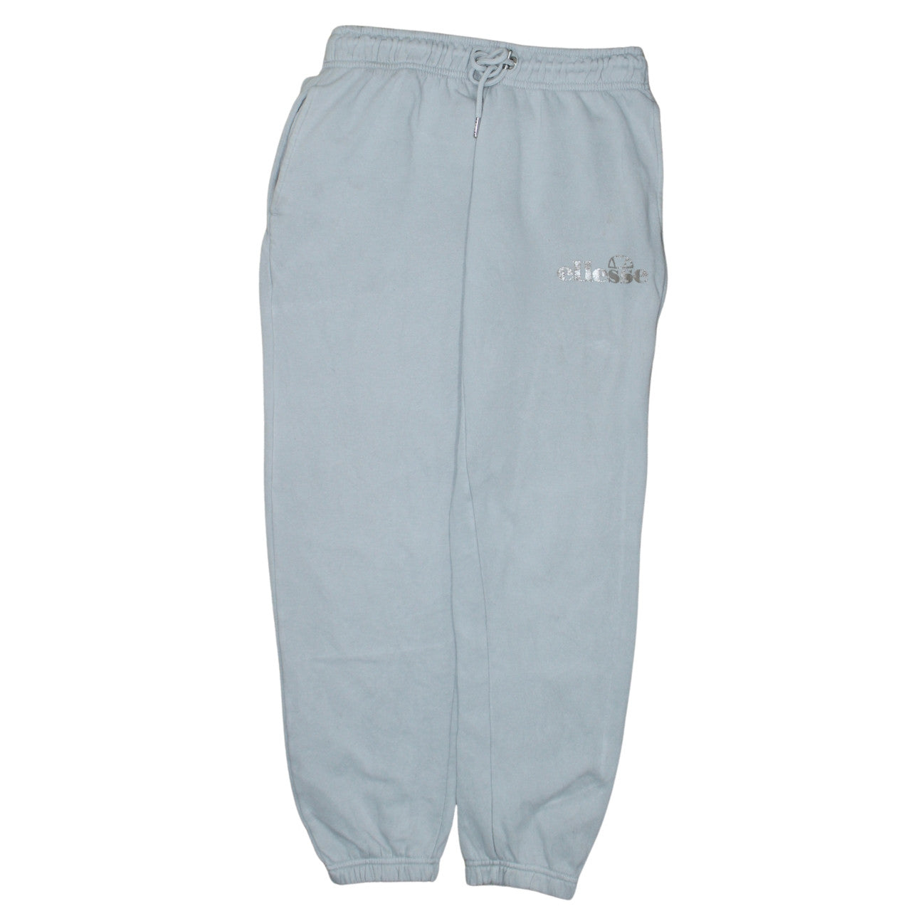 Ellesse Womens Grey Logo Sweatpants Size 10 Elastic Waist Joggers