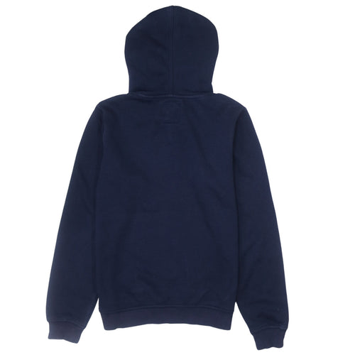 Kappa Men's Blue XS Pullover Hoodie with Logo Print