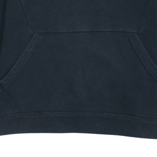 Nike Boys Black Pullover Fleece Hoodie 12-13 Years Logo Sweatshirt