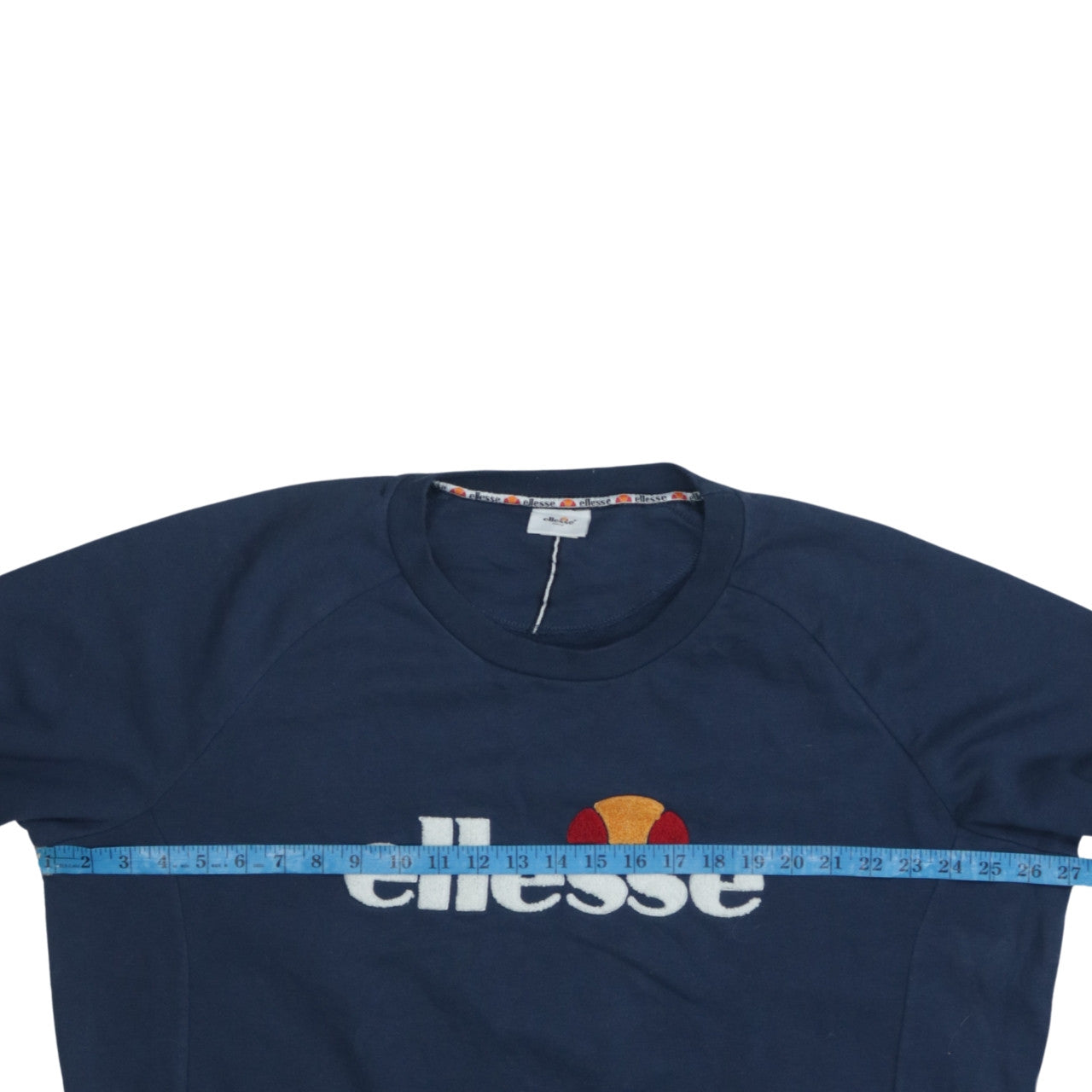 Ellesse Men's Blue 2XL Pullover Sweatshirt with Embroidered Logo