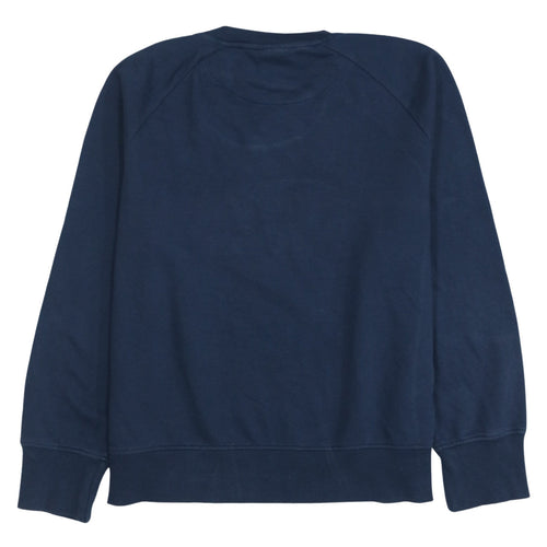 Ellesse Men's Blue 2XL Pullover Sweatshirt with Embroidered Logo