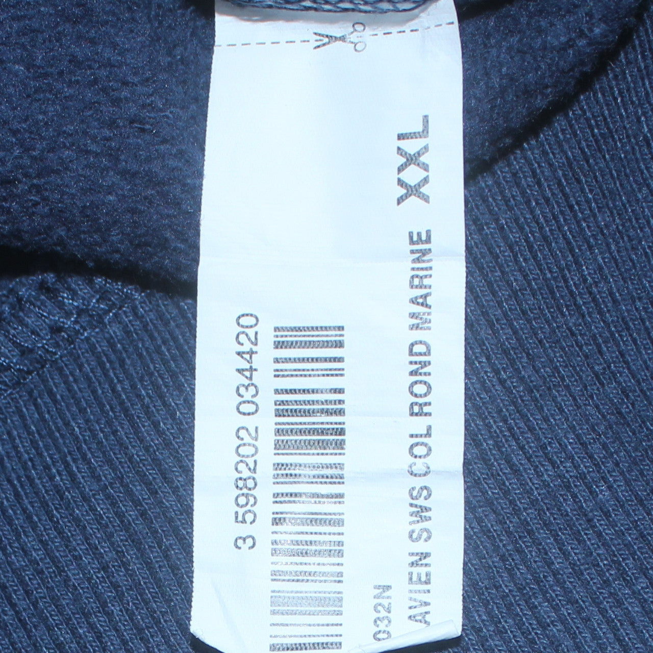 Ellesse Men's Blue 2XL Pullover Sweatshirt with Embroidered Logo