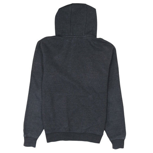 FILA Men's Grey Pullover Hoodie Small Regular Fit Fleece Sweatshirt