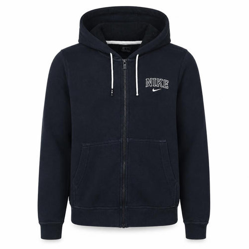 Nike Men's Black Full Zip Hoodie M Sportswear Fleece Sweatshirt