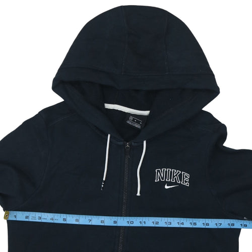 Nike Men's Black Full Zip Hoodie M Sportswear Fleece Sweatshirt