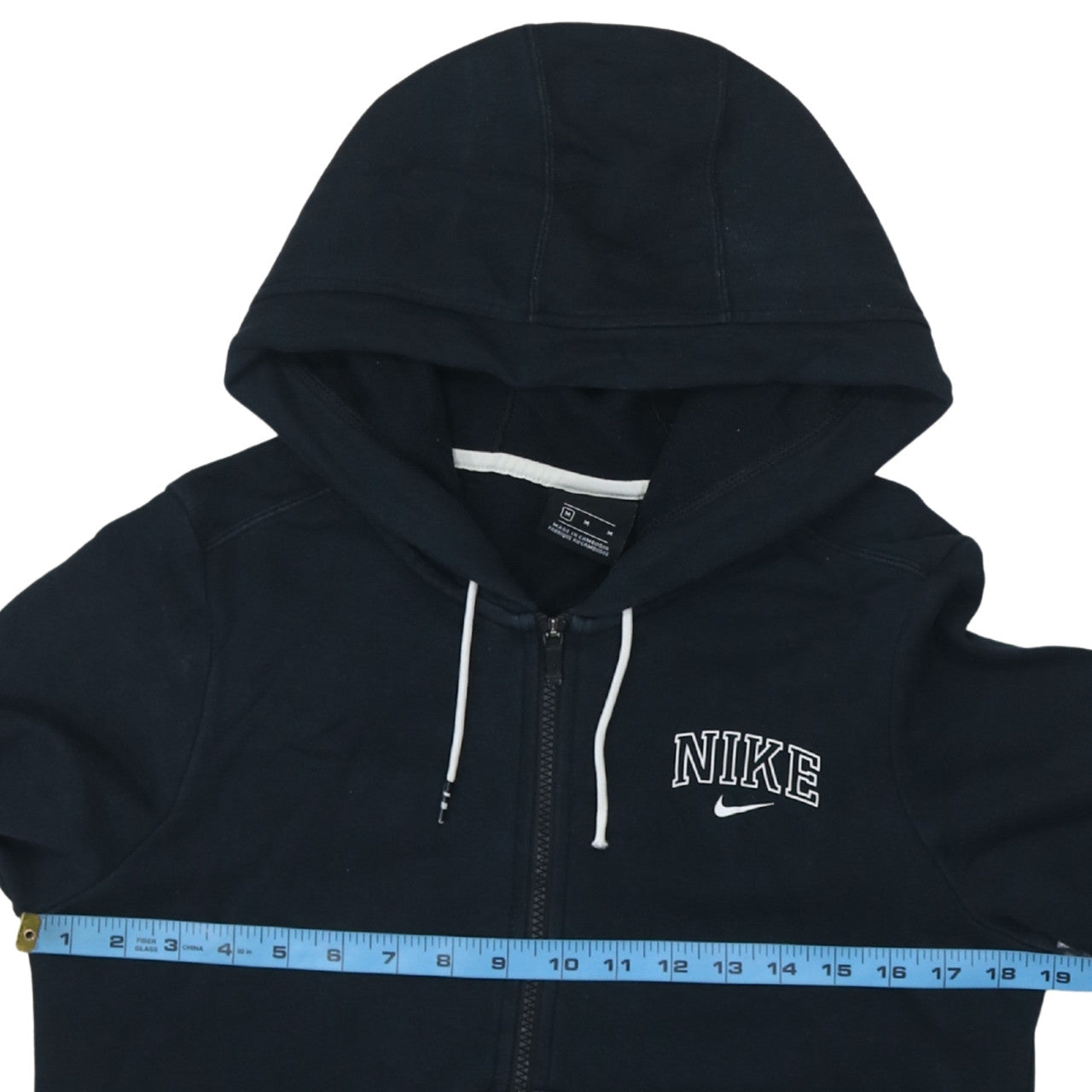Nike Men's Black Full Zip Hoodie M Sportswear Fleece Sweatshirt
