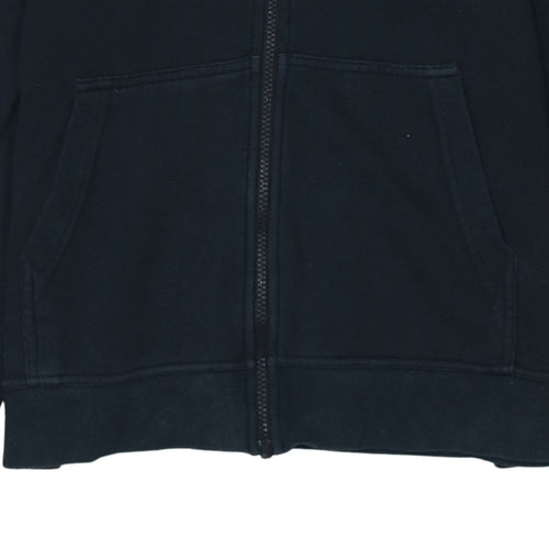 Nike Men's Black Full Zip Hoodie M Sportswear Fleece Sweatshirt