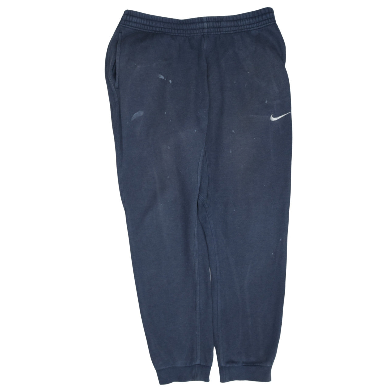 Nike Men's Blue Jogger Sweatpants L Regular Fit Elastic Waist