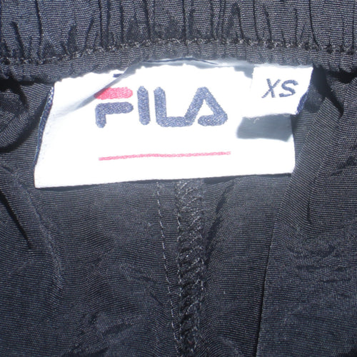 Fila Men's Black XS Jogger Activewear Trousers with Belted Waist