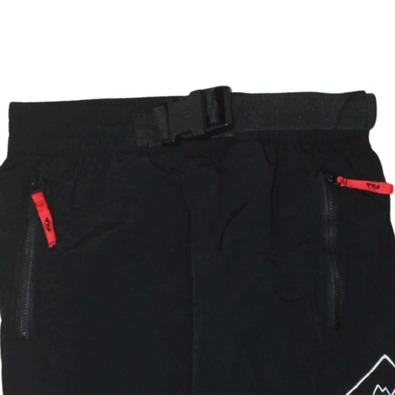 Fila Men's Black XS Jogger Activewear Trousers with Belted Waist