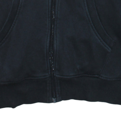 Champion Men's Black Full Zip Hoodie Size S Logo Sportswear