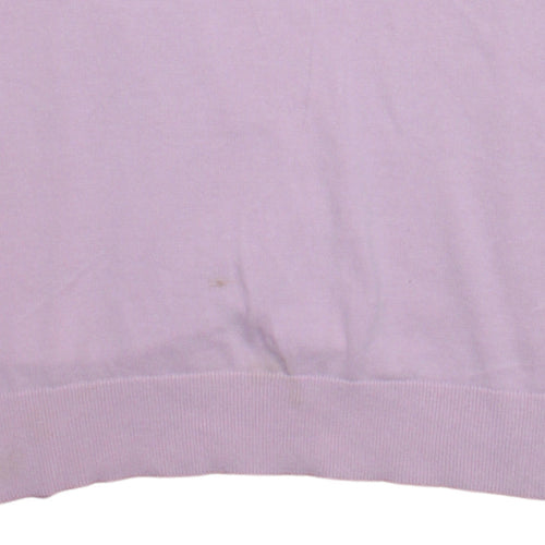 U.S. Polo Assn. Men's Pink Cotton Polo Shirt Size M Short Sleeve