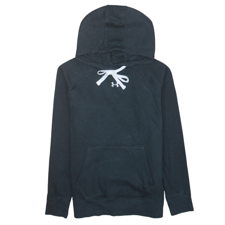 Under Armour Men’s Black Small Pullover Hoodie Fleece Sweatshirt
