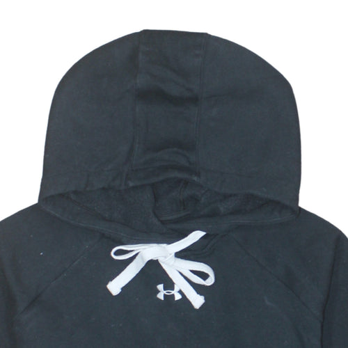 Under Armour Men’s Black Small Pullover Hoodie Fleece Sweatshirt