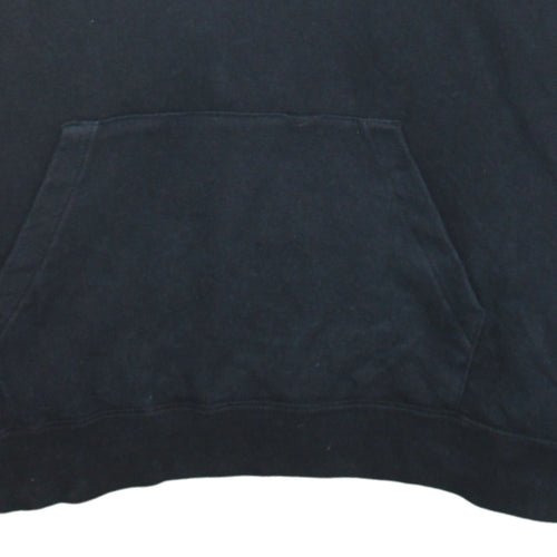 Nike Women Black XL Pullover Hoodie Sweatshirt Cotton Blend