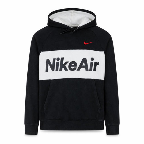 Nike Air Men's Black Pullover Hoodie L Logo Sportswear
