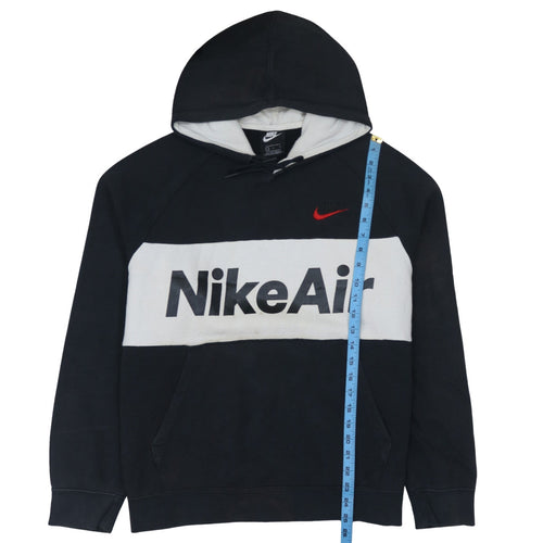 Nike Air Men's Black Pullover Hoodie L Logo Sportswear