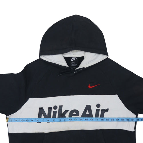 Nike Air Men's Black Pullover Hoodie L Logo Sportswear