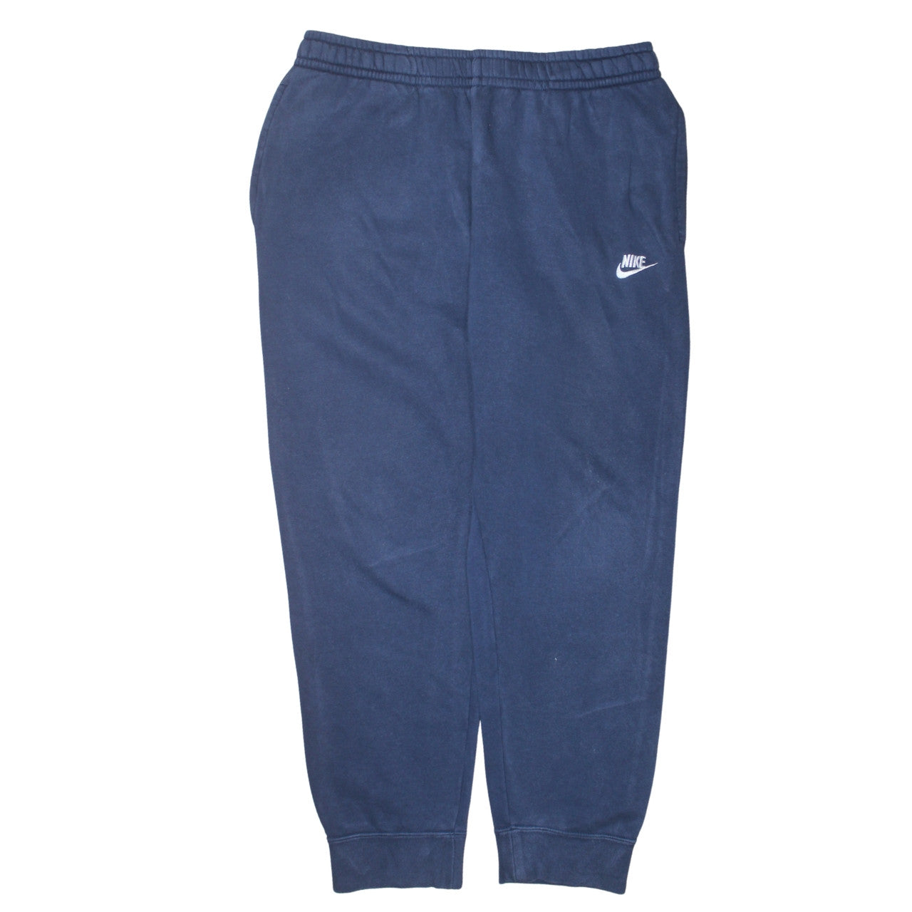 Nike Men's Blue Large Jogger Sweatpants Cotton Blend