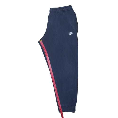 Nike Men's Blue Large Jogger Sweatpants Cotton Blend