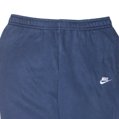 Nike Men's Blue Large Jogger Sweatpants Cotton Blend