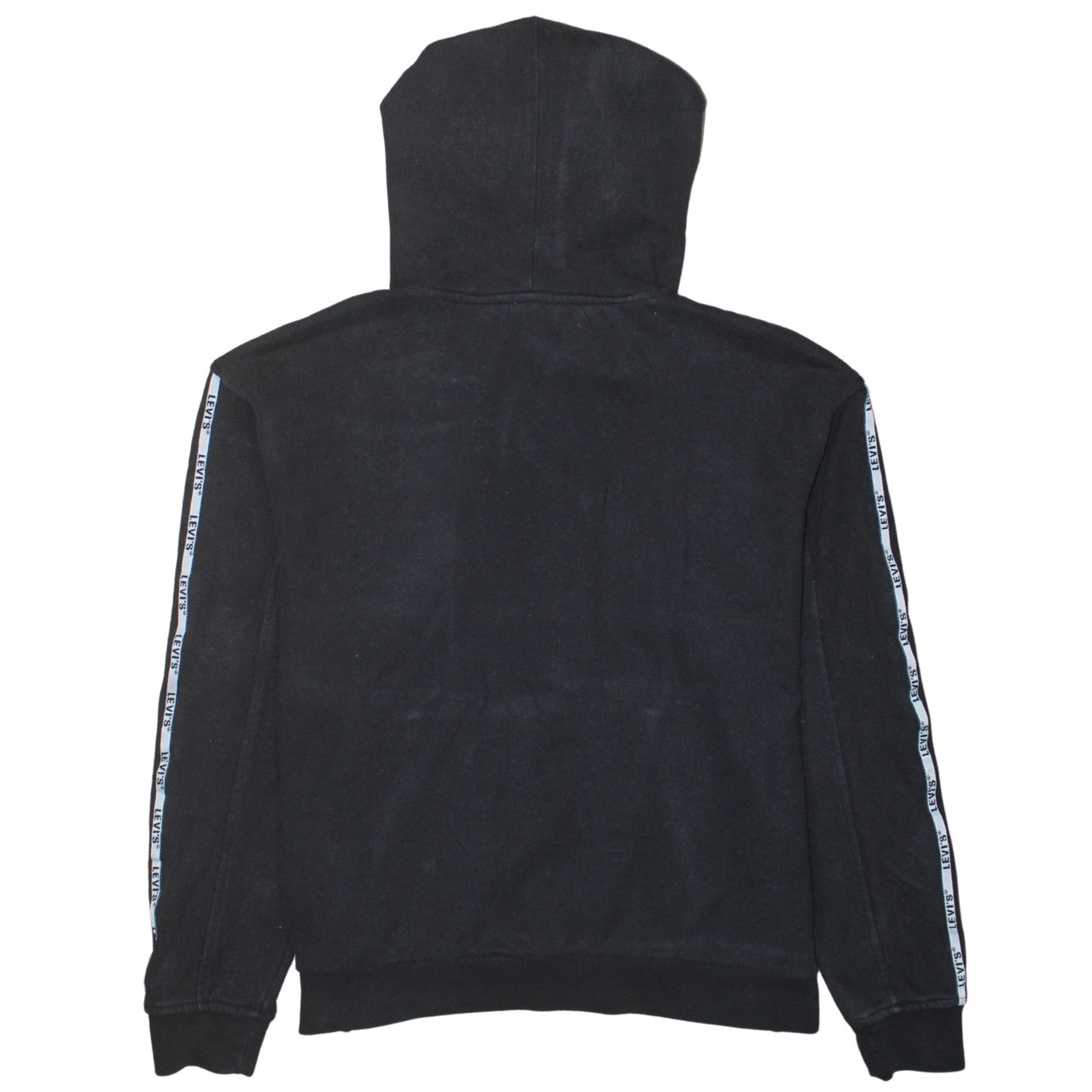 Levi's Men's Black Pullover Hoodie Medium Classic Logo Fleece