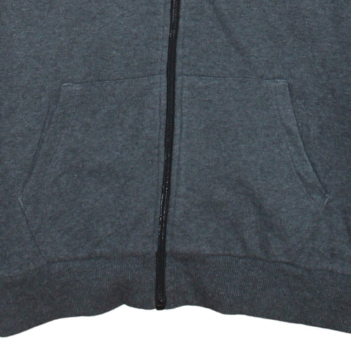 Ellesse Boys Grey & Black Full Zip Hoodie 13-14 Years Cotton Blend
