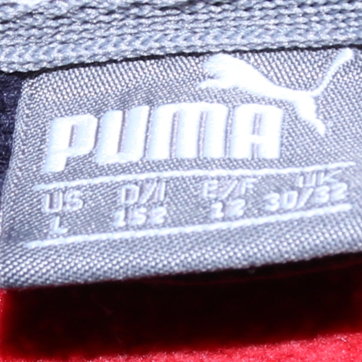 Puma Boys Red Full Zip Hoodie Size 12 Years Fleece Sweatshirt