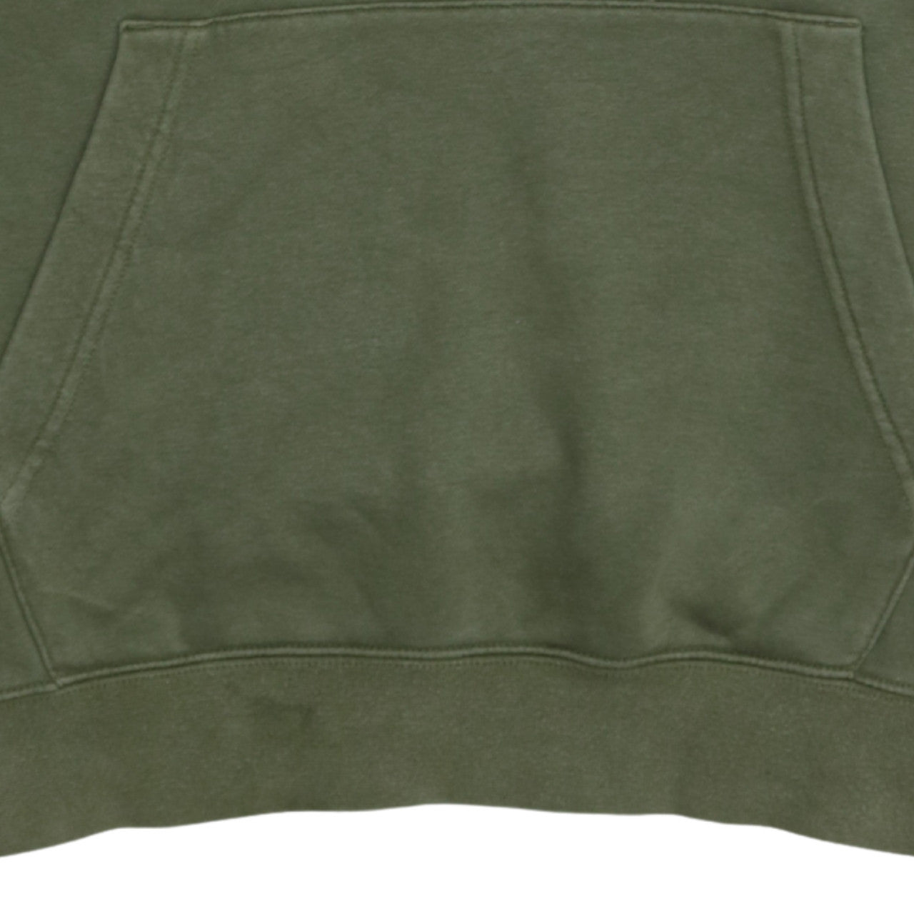 Nike Men's Green Pullover Hoodie Small Embroidered Logo Fleece