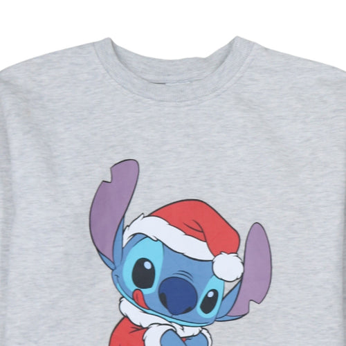 Disney Classics at George Teens Grey Stitch Christmas Sweatshirt 13-14 Years