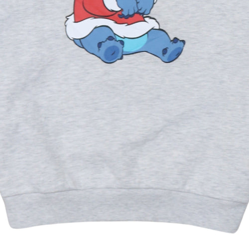 Disney Classics at George Teens Grey Stitch Christmas Sweatshirt 13-14 Years
