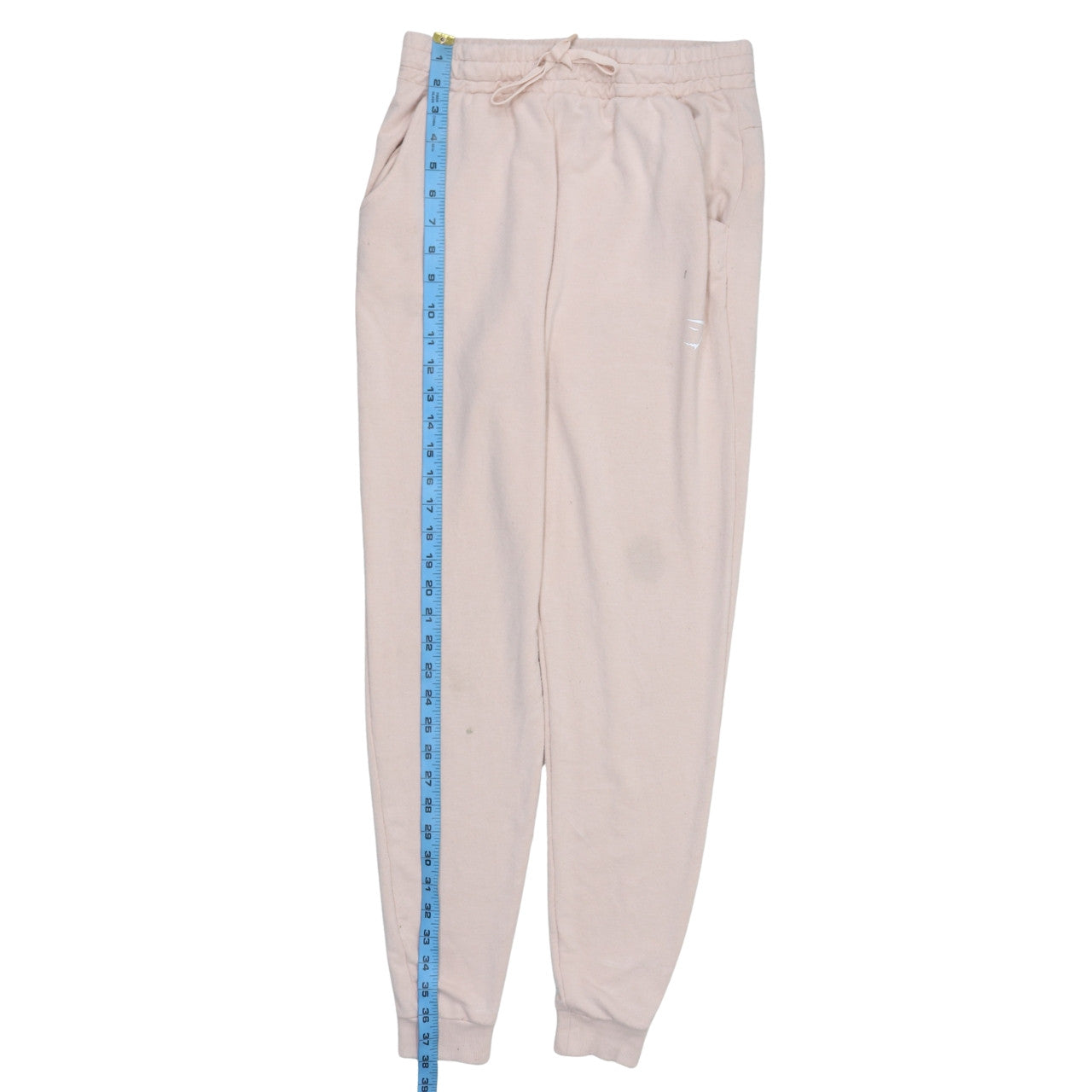 Gymshark Womens Beige Jogger Sweatpants Size S Viscose Blend