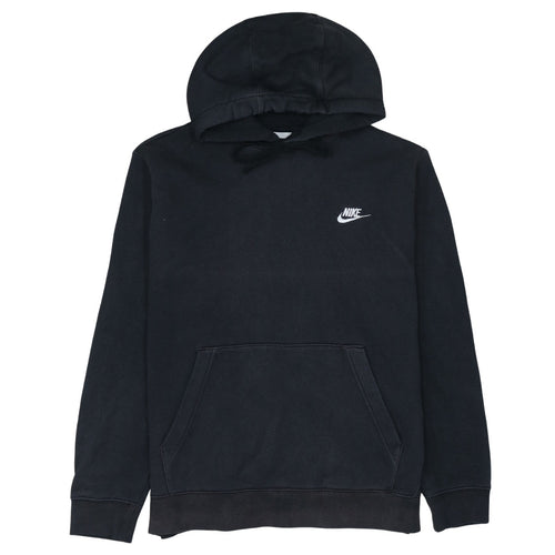 Nike Men's Black Medium Pullover Hoodie with Logo