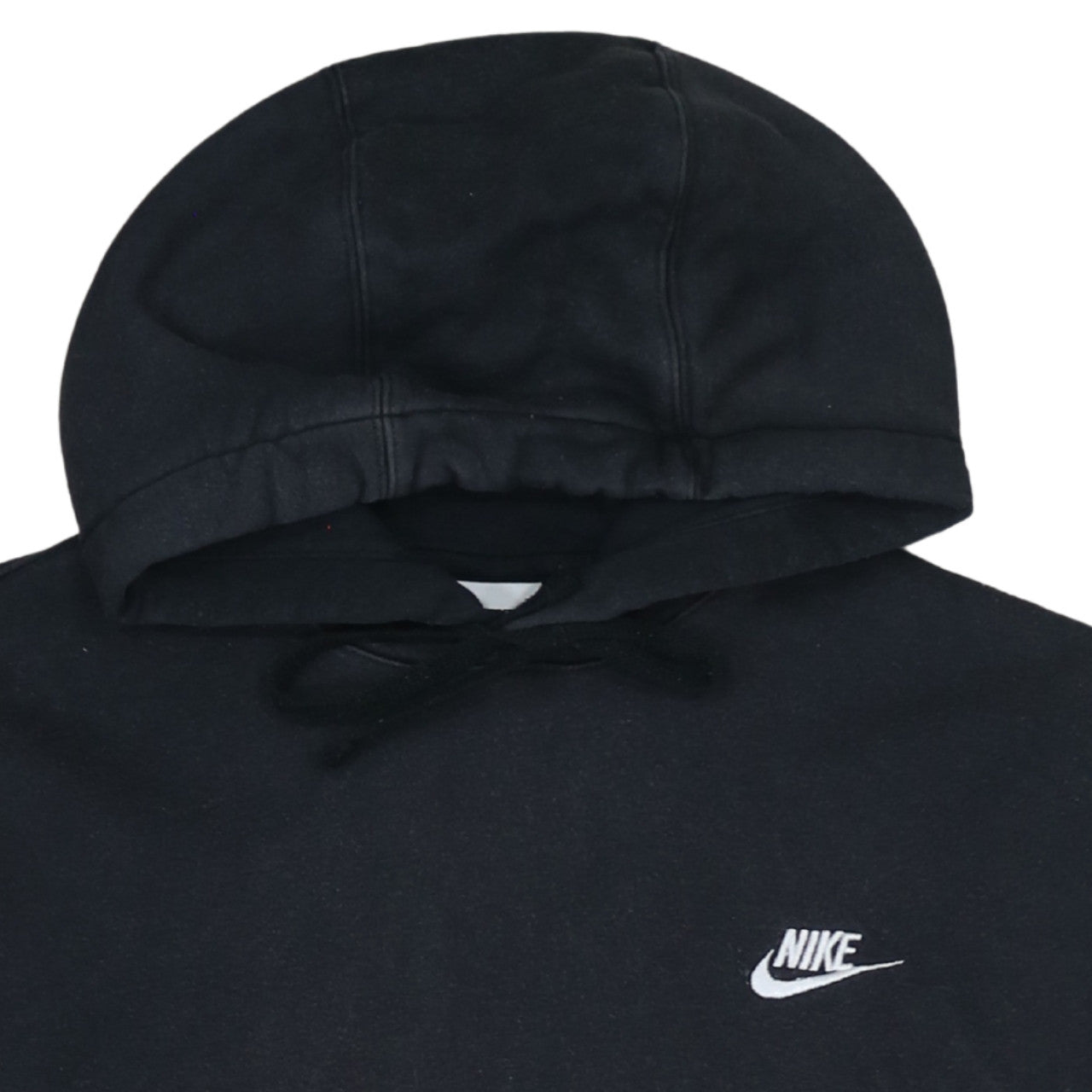 Nike Men's Black Medium Pullover Hoodie with Logo