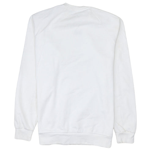 Under Armour Men's White Small Pullover Sweatshirt Crew Neck