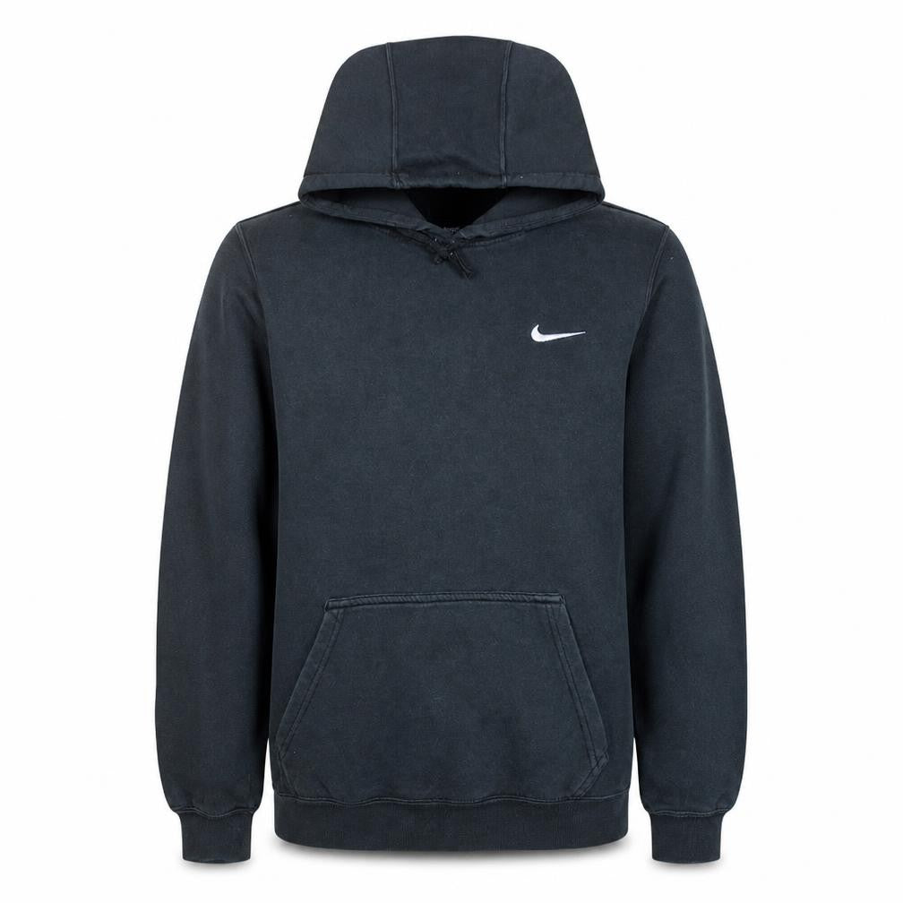 Nike Men's Black Pullover Hoodie S Logo Fleece Sportswear