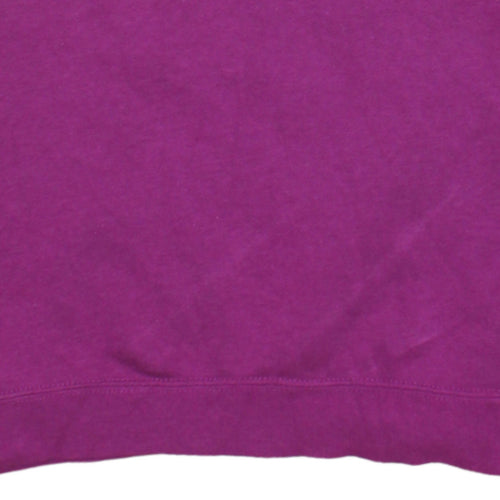 Nike Womens Purple Crew Neck Logo Sweatshirt XS