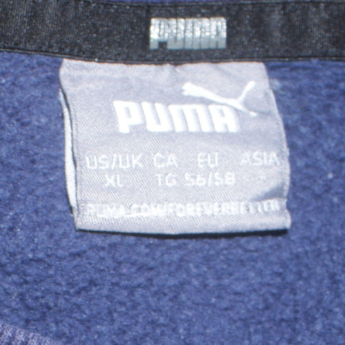 Puma Men's Blue XL Crew Neck Pullover Sweatshirt