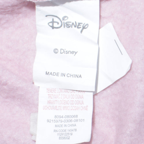 Disney Women Pink Minnie Mouse Colourblock Sweatshirt XS