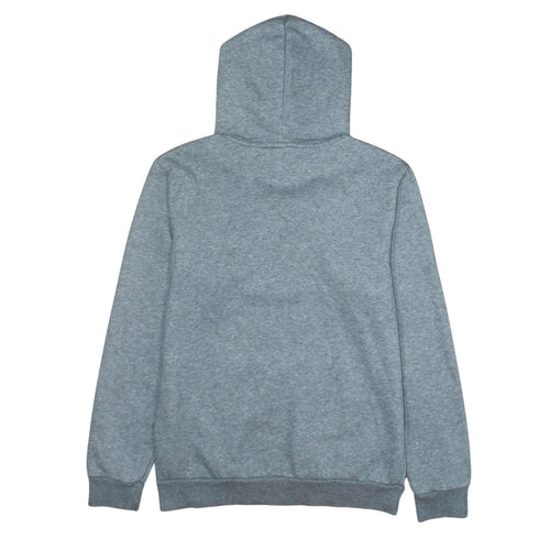 Puma Men’s Grey Pullover Hoodie Size S Regular Fit Logo Fleece