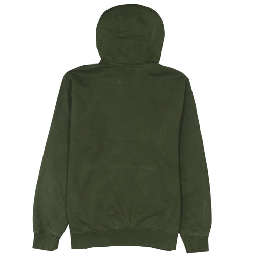 Nike Men's Green Pullover Hoodie Small Regular Fit Fleece Sweatshirt