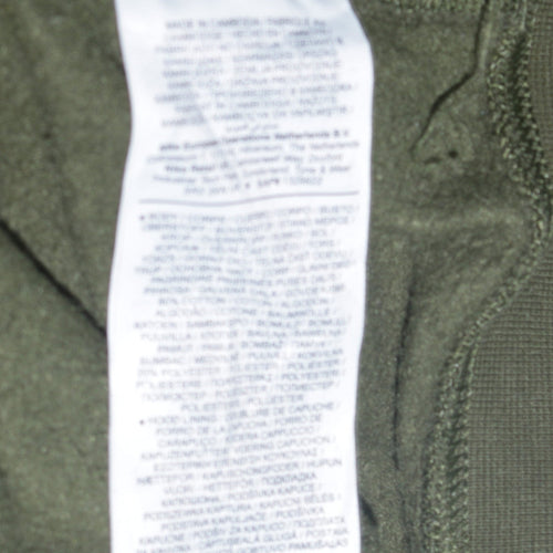 Nike Men's Green Pullover Hoodie Small Regular Fit Fleece Sweatshirt
