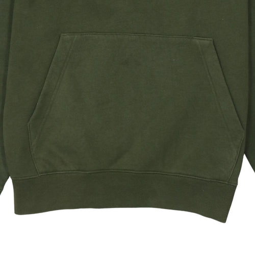 Nike Men's Green Pullover Hoodie Small Regular Fit Fleece Sweatshirt