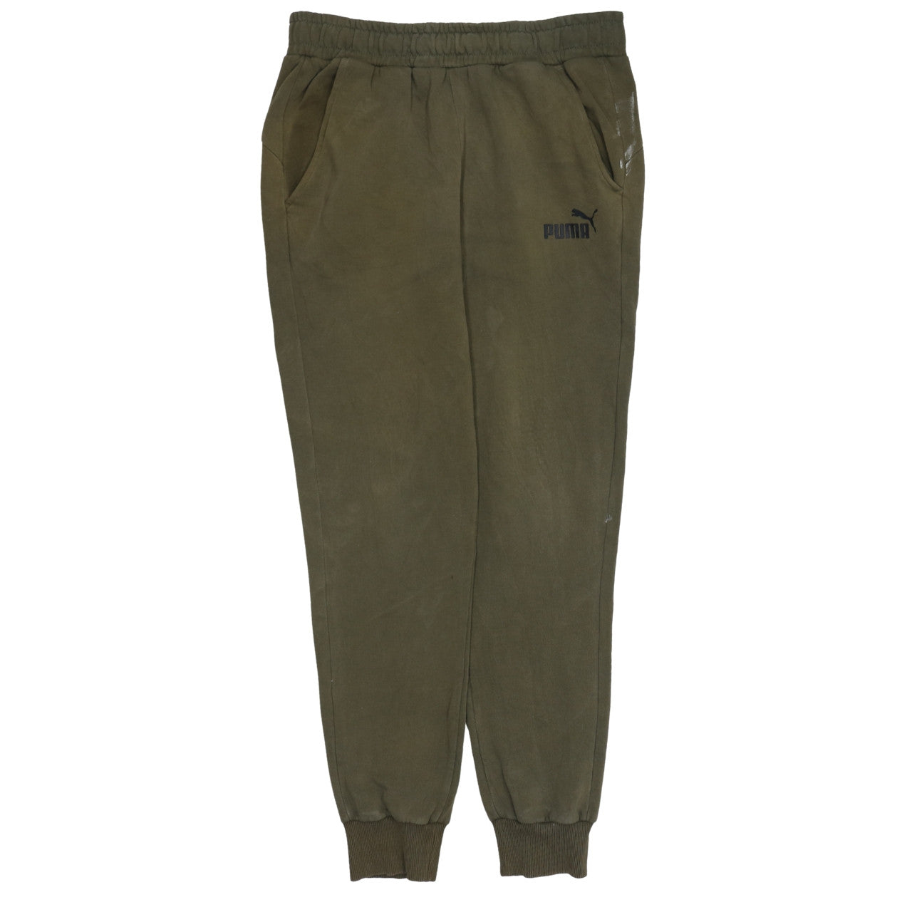 Puma Men's Green Jogger Sweatpants Size S Regular Fit Activewear