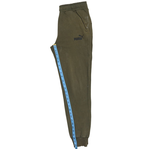 Puma Men's Green Jogger Sweatpants Size S Regular Fit Activewear
