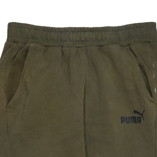 Puma Men's Green Jogger Sweatpants Size S Regular Fit Activewear